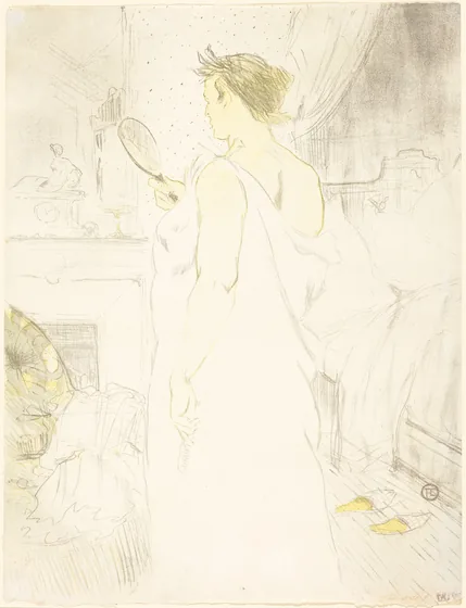 Woman at the Mirror (Femme à glace)