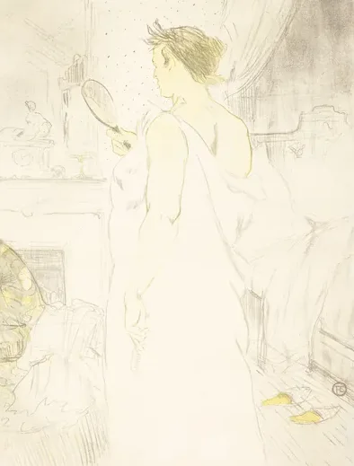 Woman at the Mirror (Femme à glace)