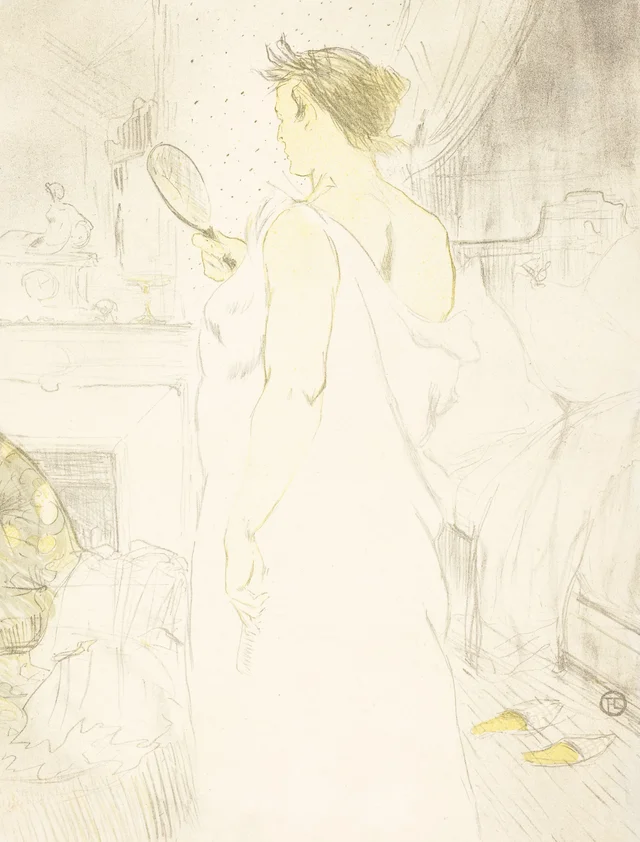 鏡の女