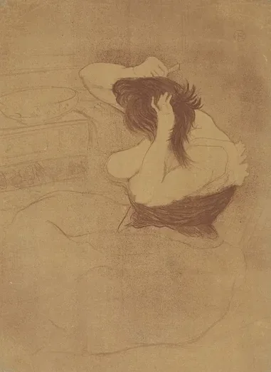 Woman Combing Her Hair (Femme qui se peigne)