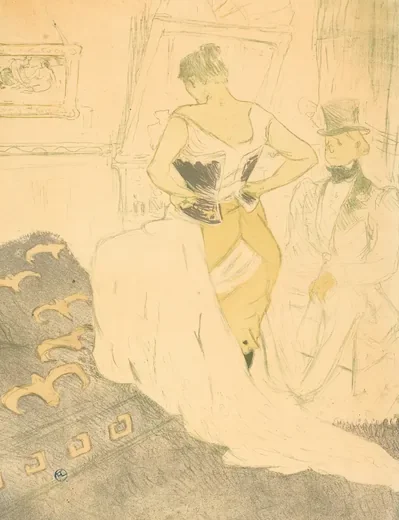 Woman in Corset (Femme en corset)
