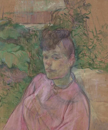 Woman in the Garden of Monsieur Forest