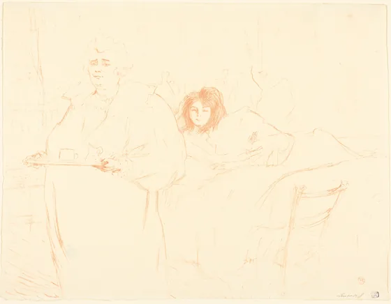 Woman with a Tray (Femme au plateau)