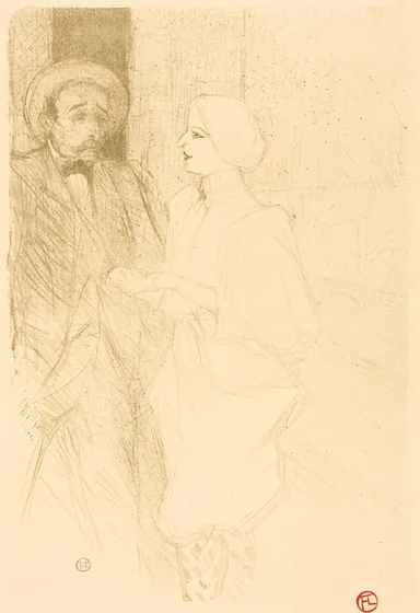 Yahne and Mayer in "L'age difficile" (Yahne et Mayer dans "L'age difficile")