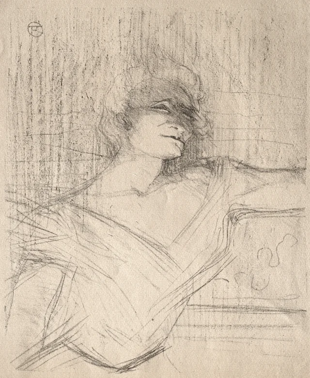 Yvette Guilbert: Dans la glu, Henri de Toulouse-Lautrec