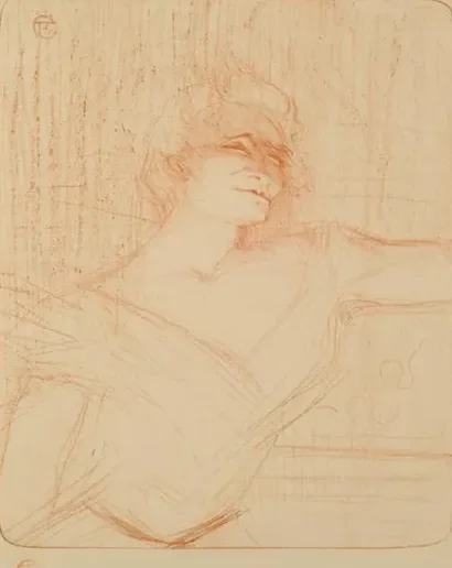 Yvette Guilbert - dans 'La Glu' - Henri de Toulouse-Lautrec
