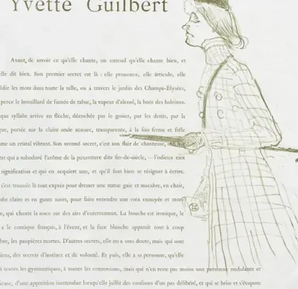 Yvette Guilbert-French Series: No. 1