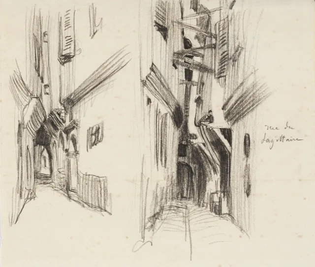 Rue des Archers, Henri Evenepoel