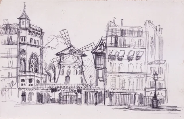 O Moulin Rouge em Paris, Henri Evenepoel
