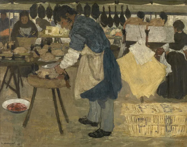 O Vendedor de aves, Henri Evenepoel