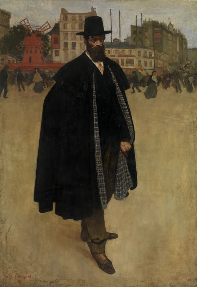 O Espanhol em Paris (retrato do pintor Francisco Iturrino), Henri Evenepoel