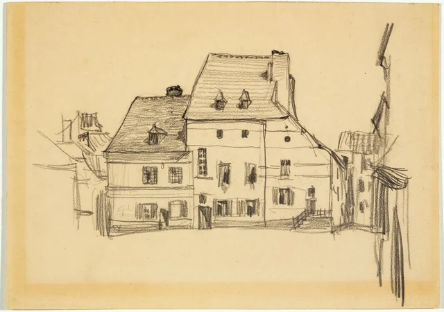Praça de aldeia, Henri Evenepoel