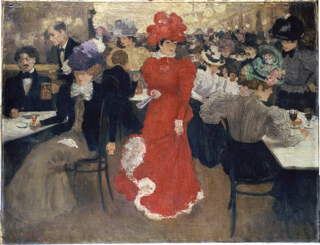No café d'Harcourt em Paris, Henri Evenepoel