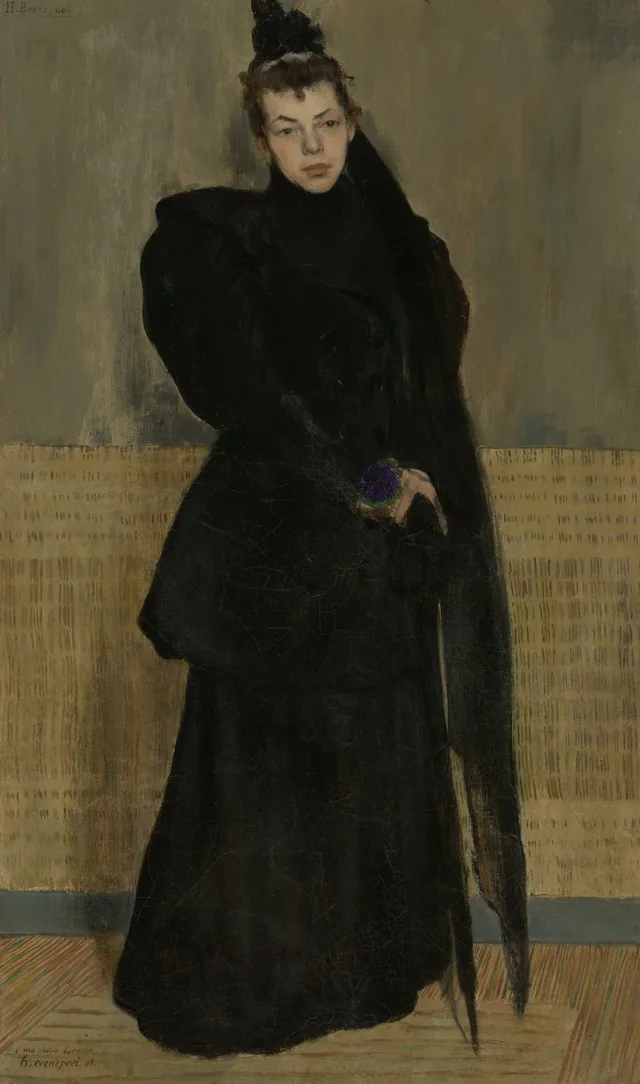 Louise de luto, Henri Evenepoel