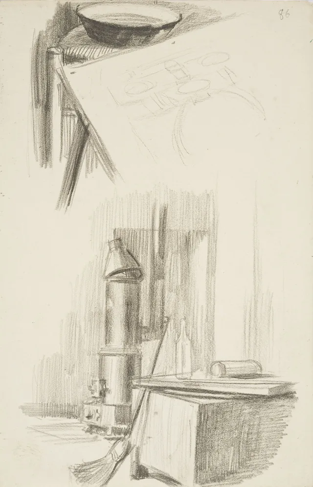 My Studio in Paris, Henri Evenepoel