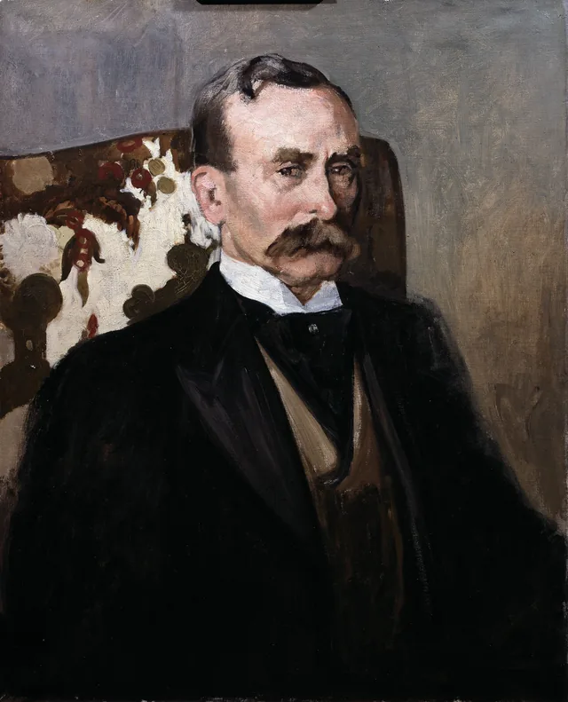 Retrato de Edward Tuck, vice-cônsul dos Estados Unidos em Paris, Henri Evenepoel