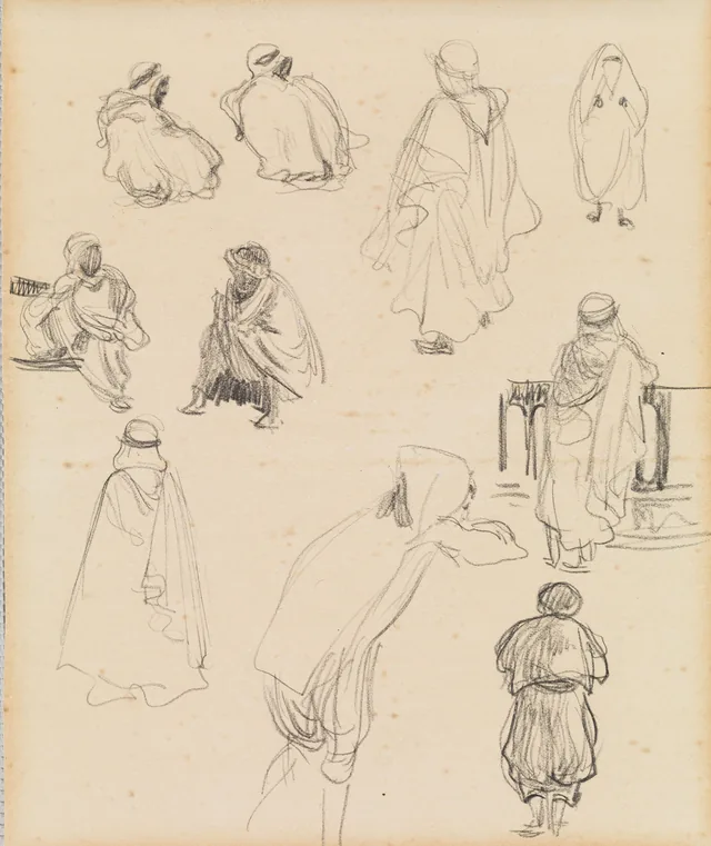 Estudo de figuras norte-africanas, Henri Evenepoel
