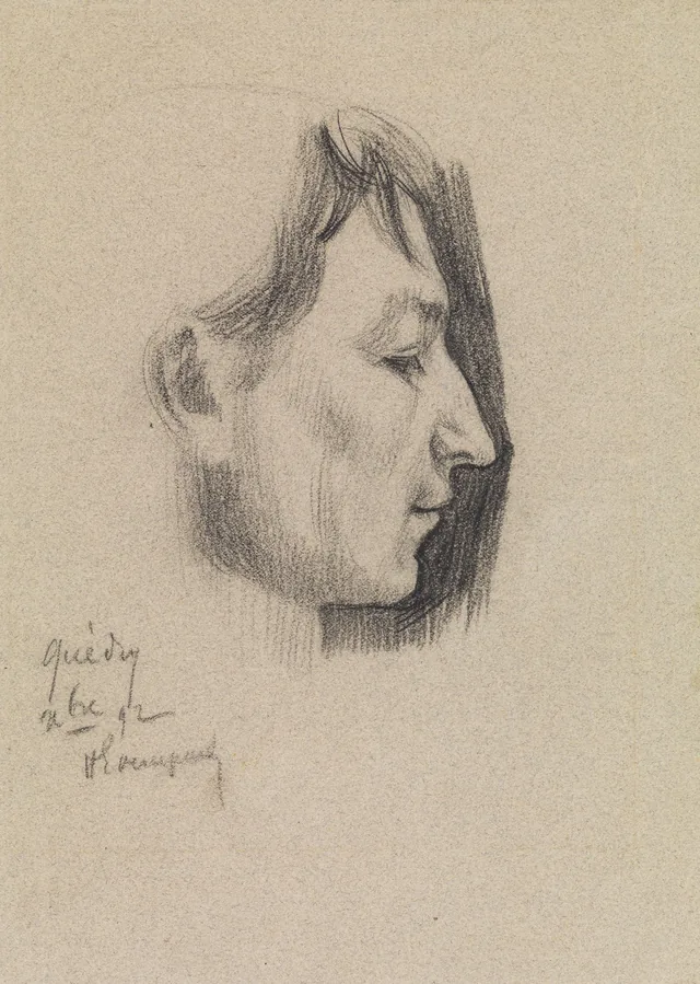 Autorretrato, Henri Evenepoel