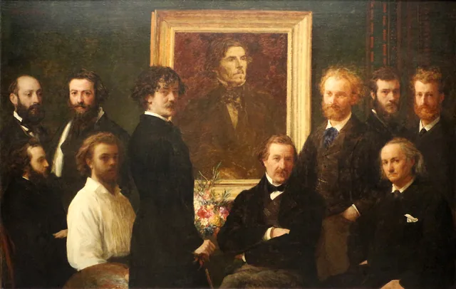Hommage à Delacroix, Henri Fantin-Latour