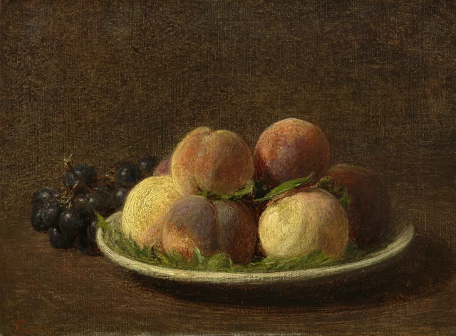 Pêches et raisins, Henri Fantin-Latour