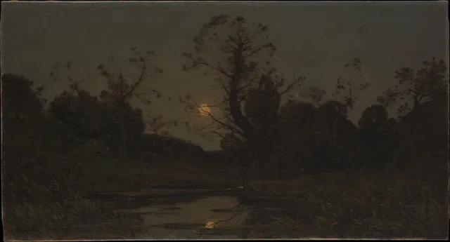 Moonrise, Henri Harpignies