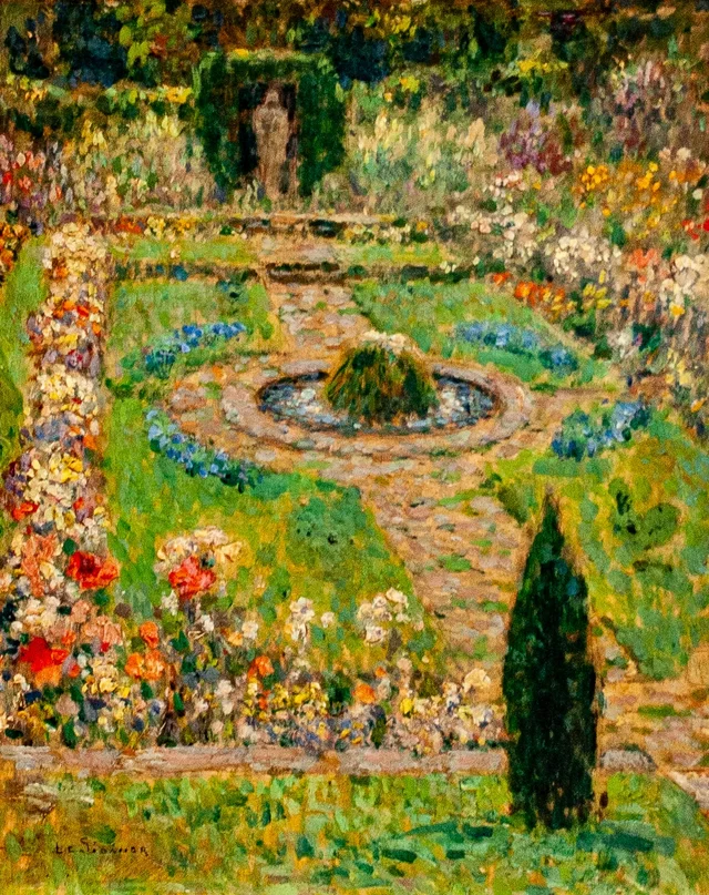 Jardin de Hampton-Court, Henri Le Sidaner