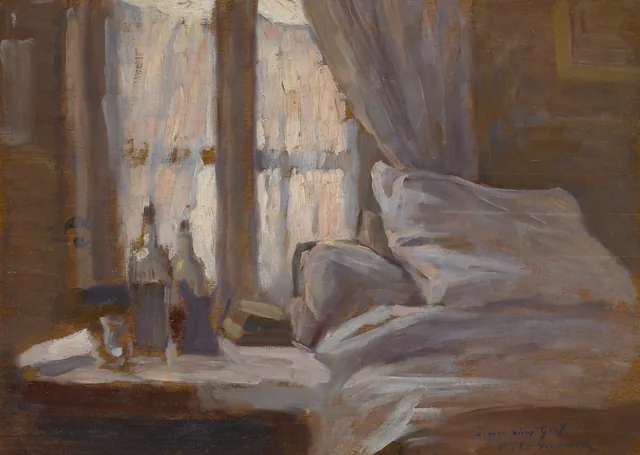La chambre à coucher, Henri Le Sidaner