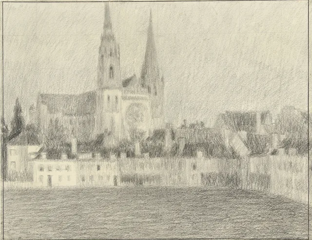 Vue de Chartres