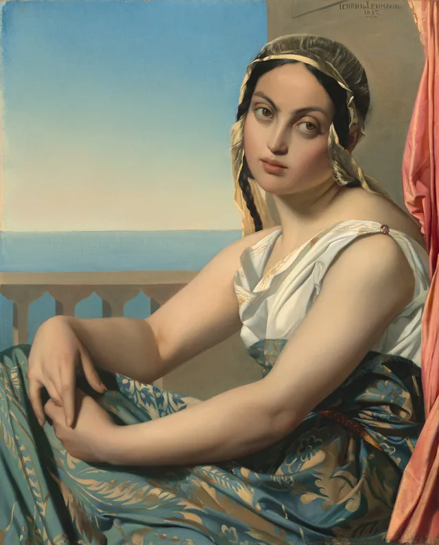 Woman of the "Orient", Henri Lehmann
