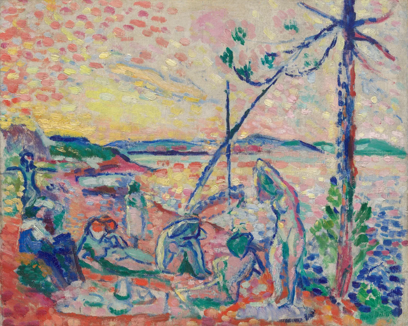 Étude pour « Luxe, calme et volupté », Henri Matisse