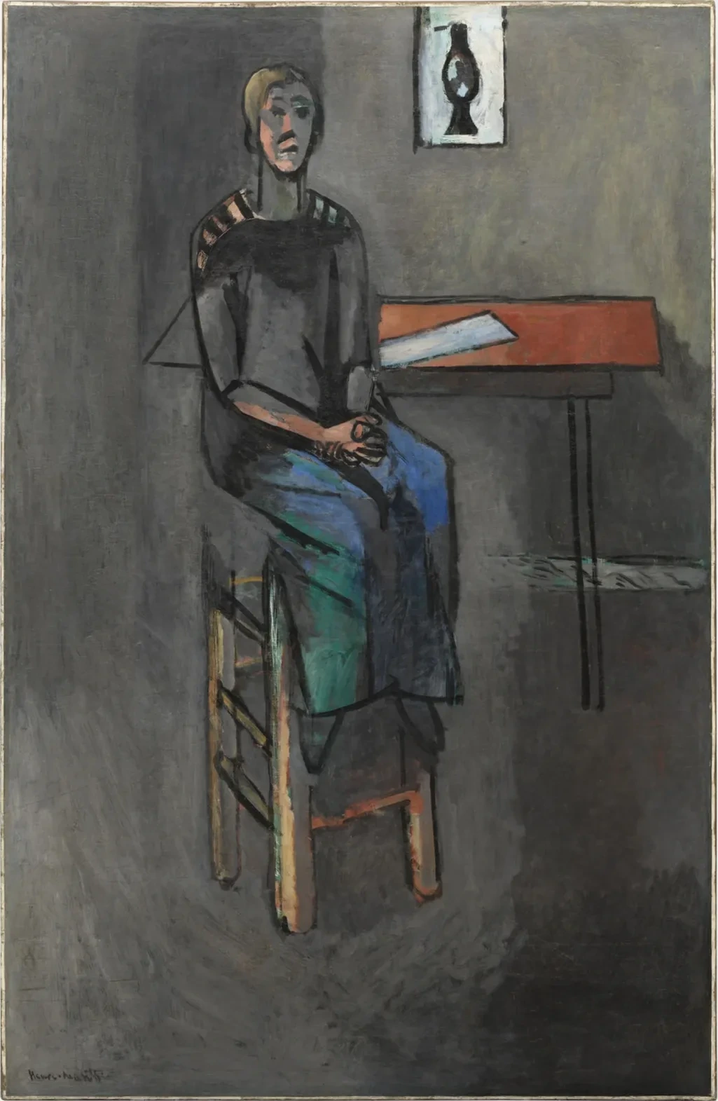 Femme au tabouret, Henri Matisse