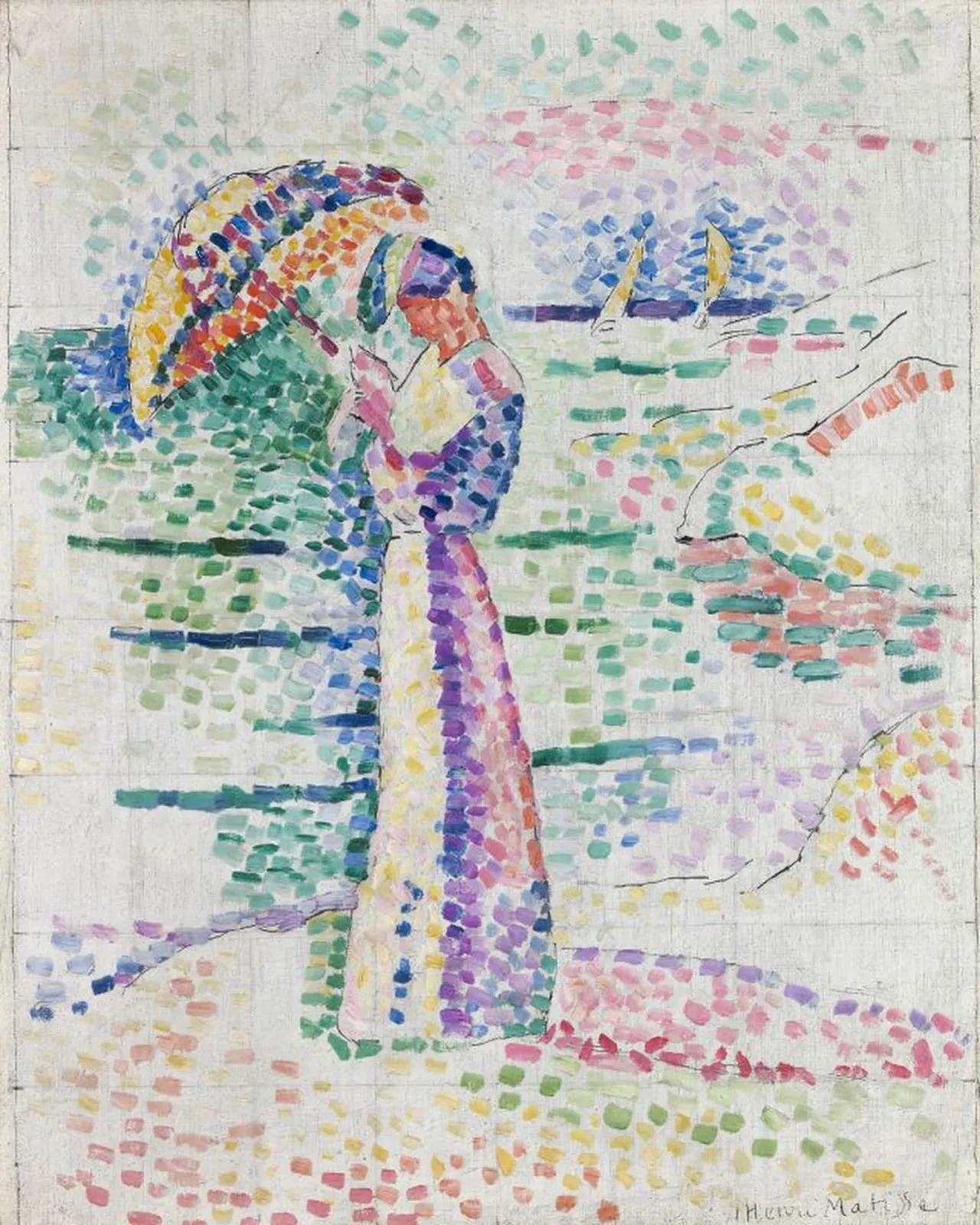 Figure à l'ombrelle, Henri Matisse