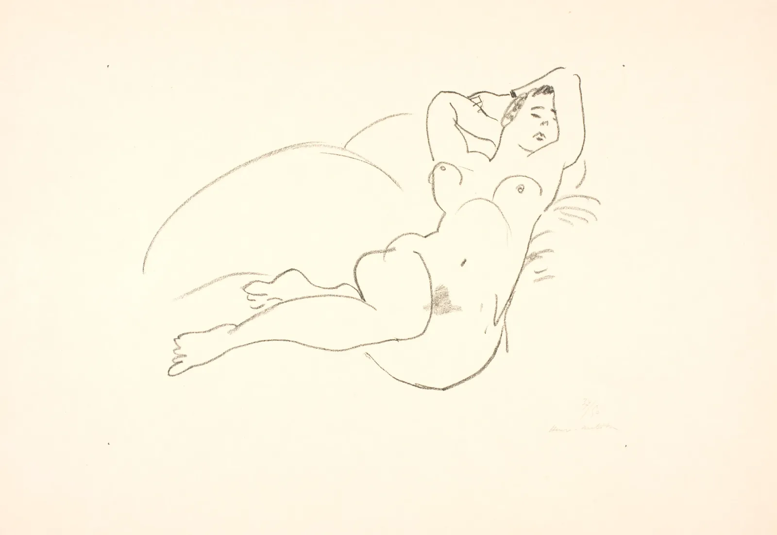 Figure endormie, Henri Matisse