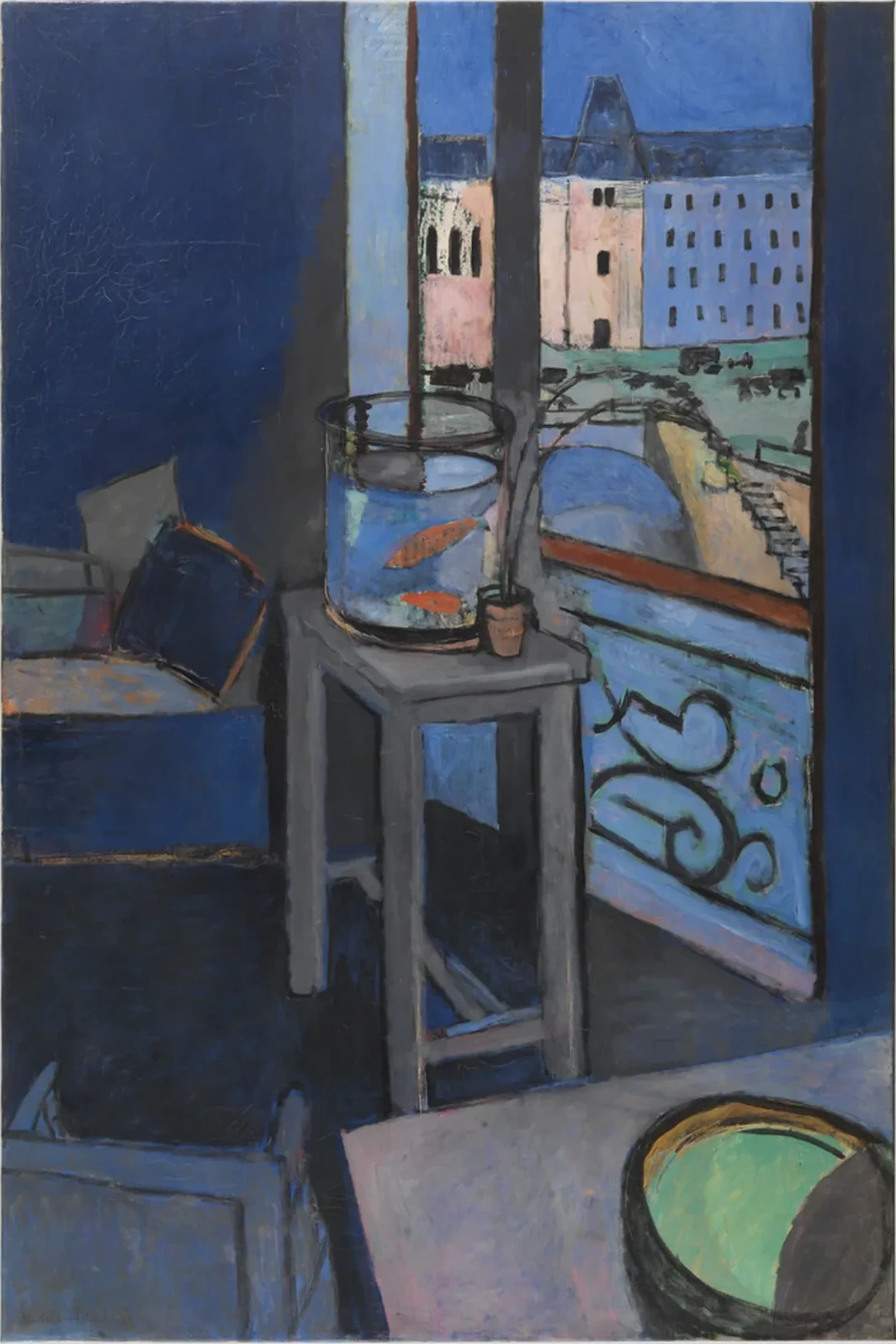 Intérieur, bocal de poissons rouges, Henri Matisse