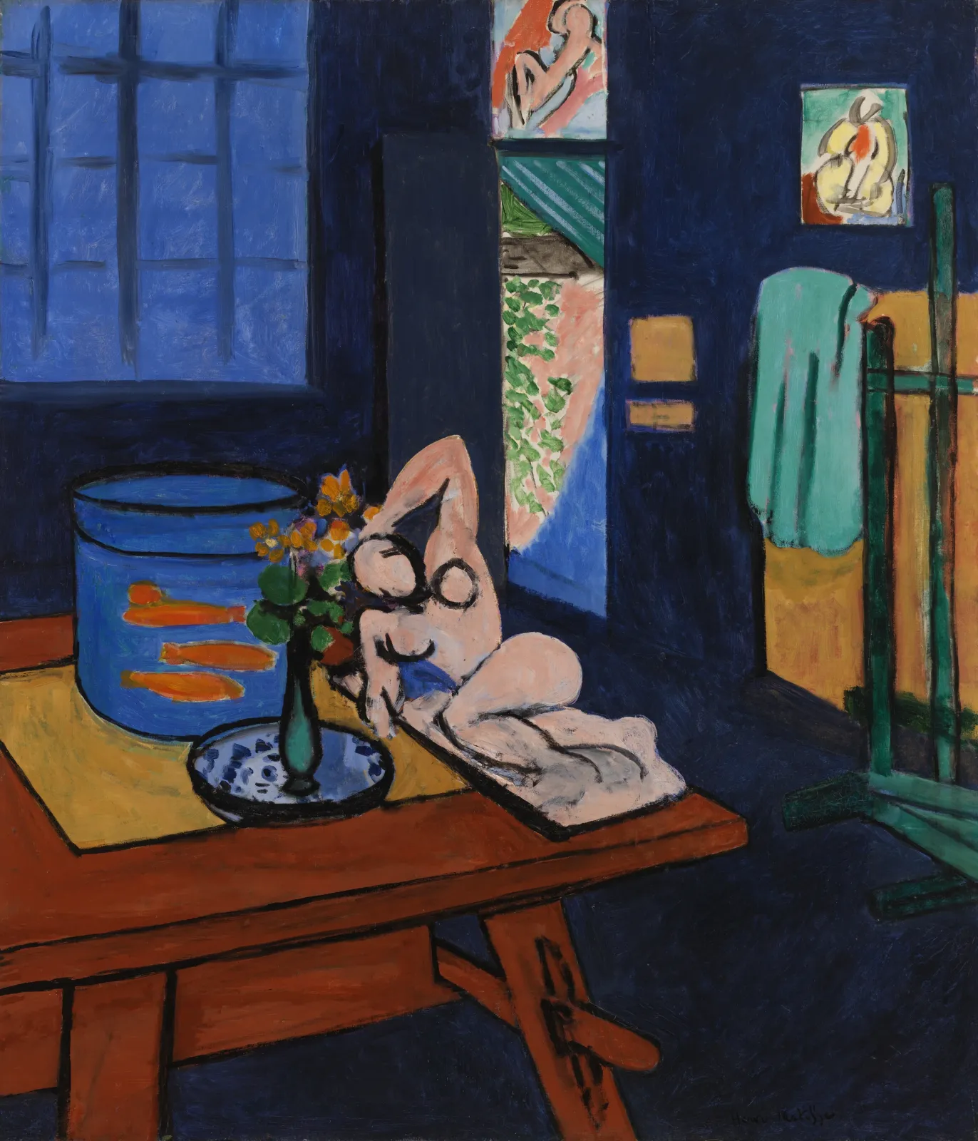L'Atelier aux poissons rouges, Henri Matisse