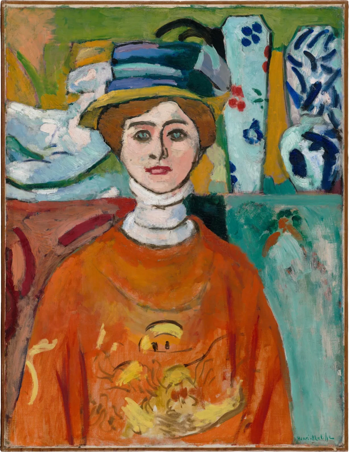La Fille aux yeux verts, Henri Matisse