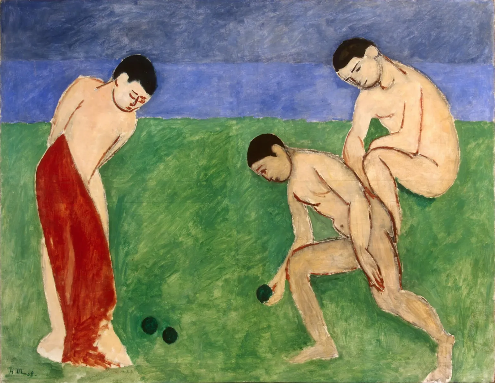 Les Joueurs de boules, Henri Matisse