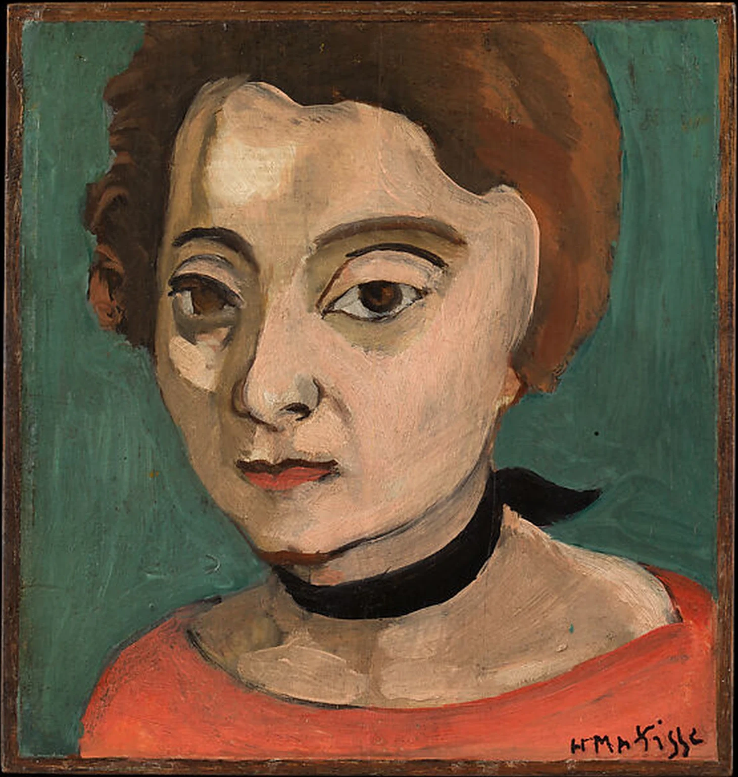 Marguerite avec ruban de velours noir, Henri Matisse