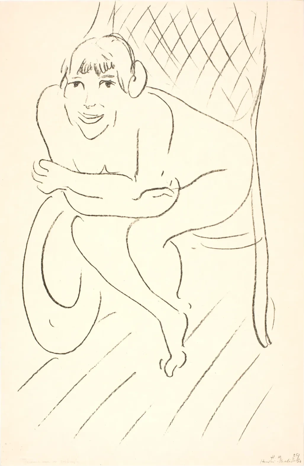 Nu au rocking chair, Henri Matisse