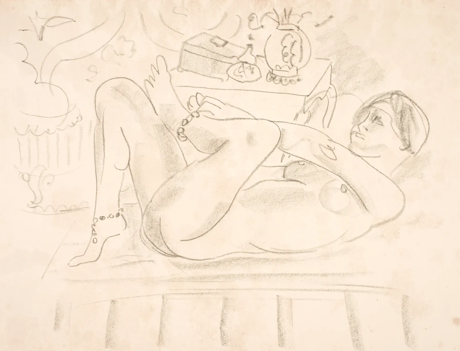 Nu, odalisque au coffret, Henri Matisse