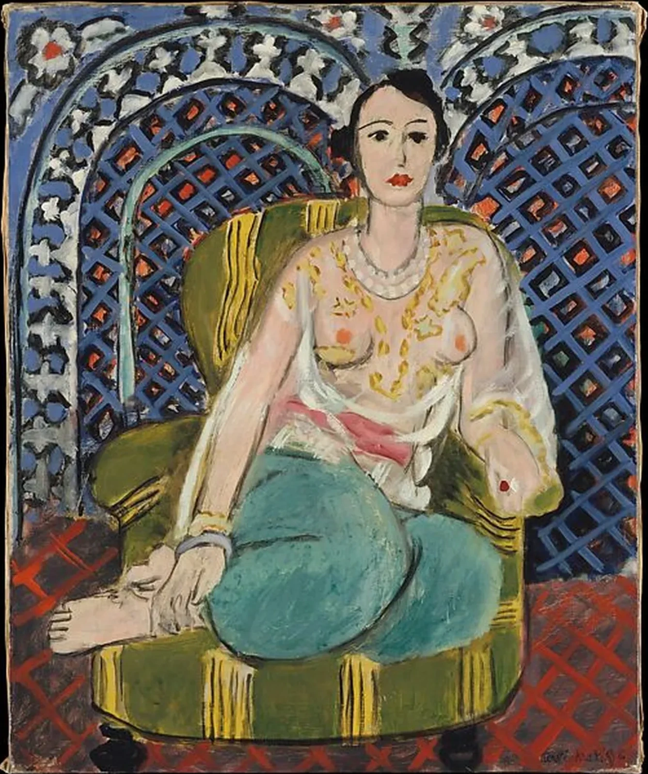 Odalisque assise, Henri Matisse