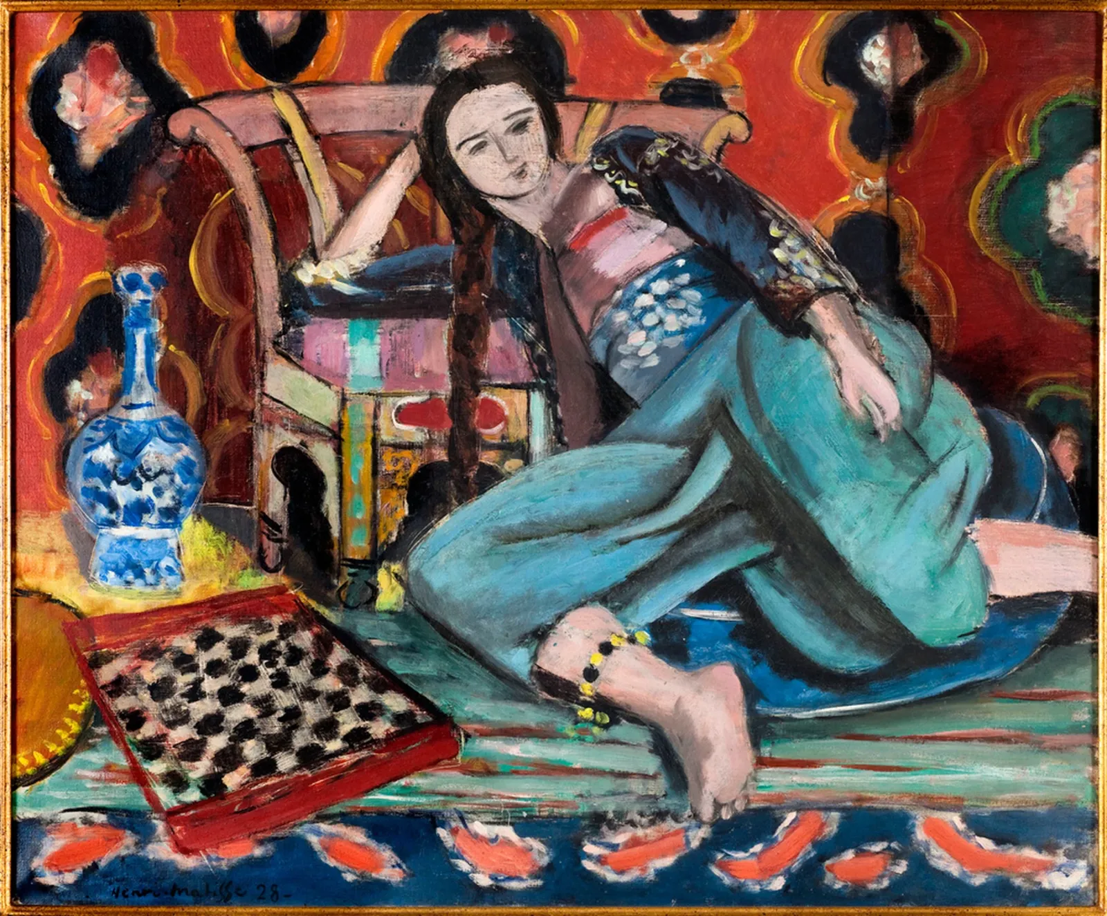 Odalisque au fauteuil, Henri Matisse