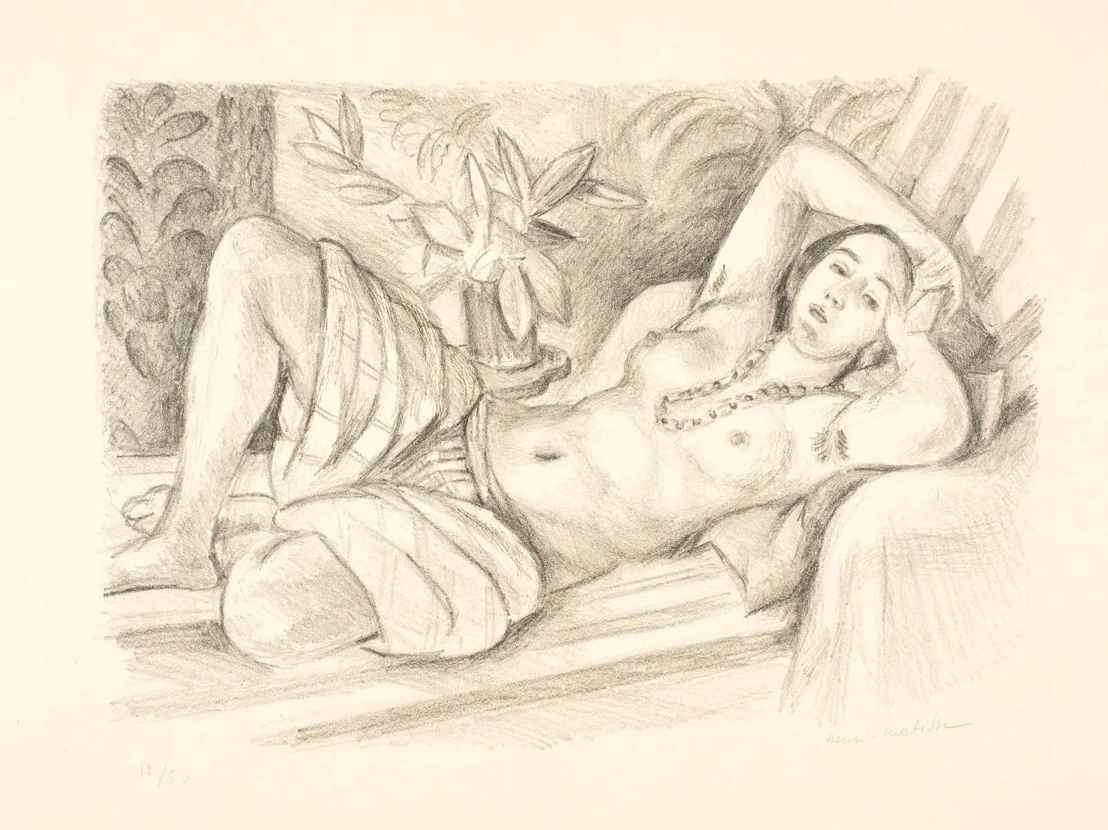 Odalisque au magnolia, Henri Matisse
