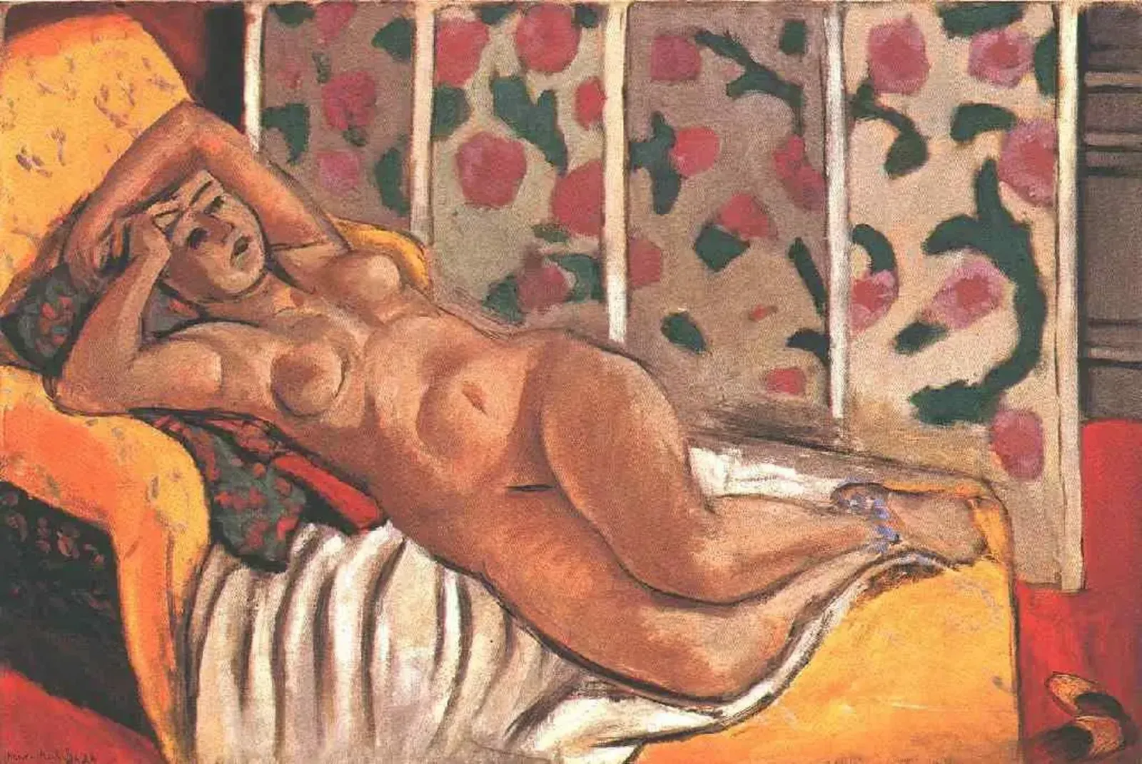 Odalisque jaune, Henri Matisse