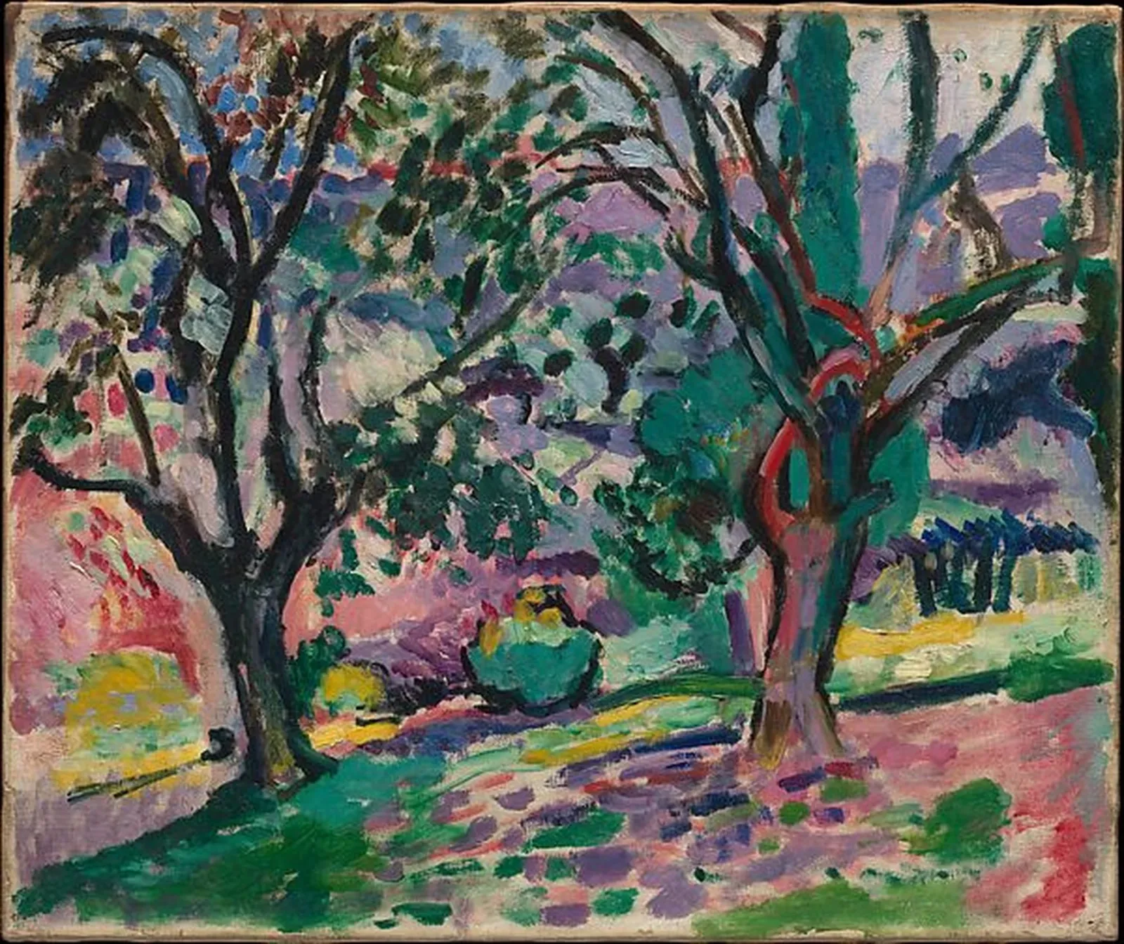 Oliviers à Collioure, Henri Matisse