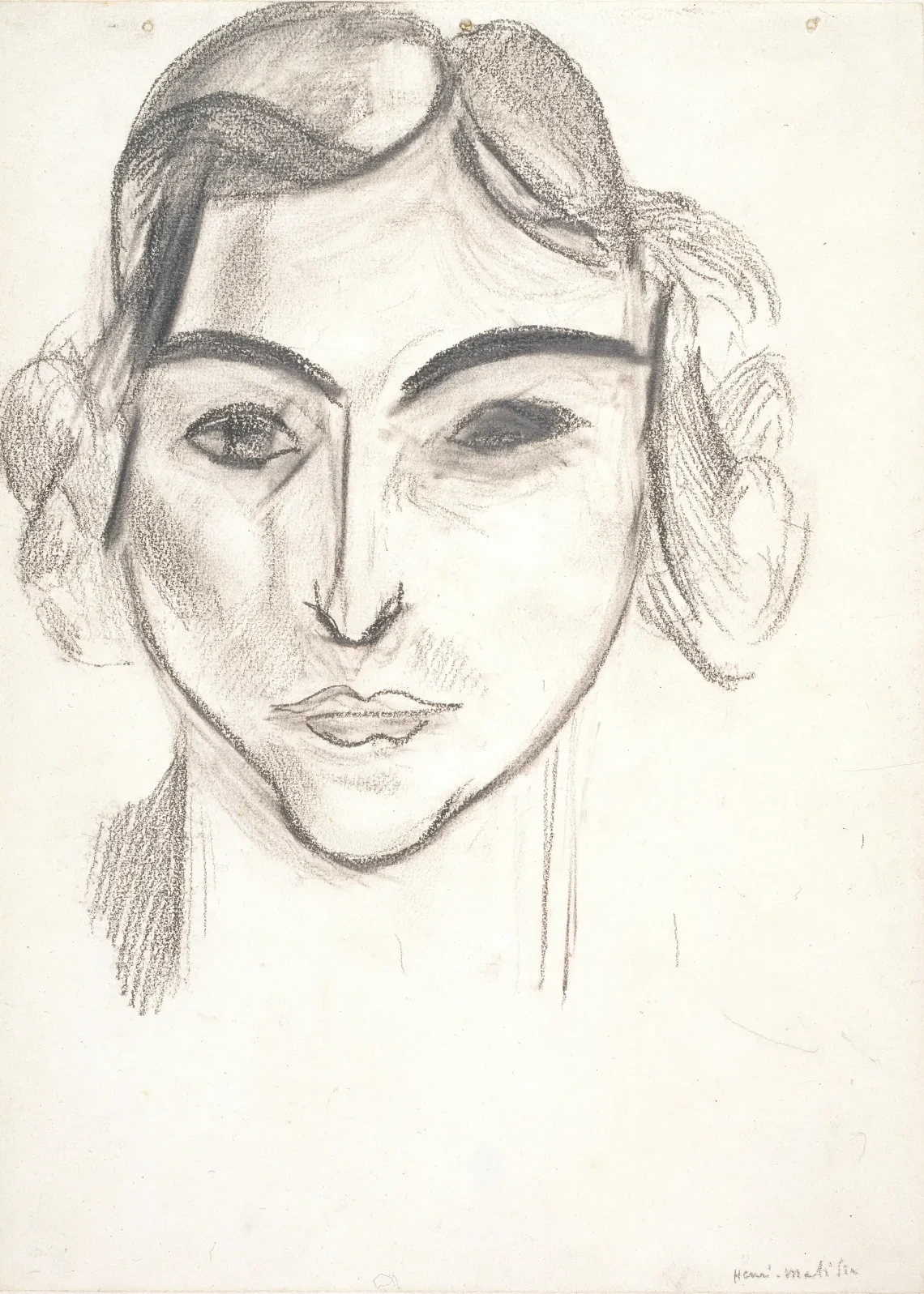 Portrait de femme / Etude de visage, Henri Matisse