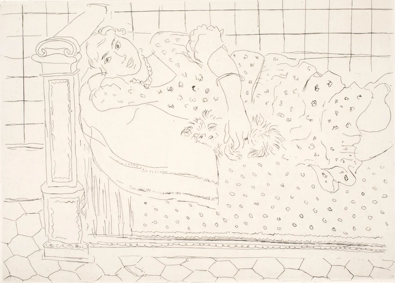 Repos, figure avec Gika, Henri Matisse