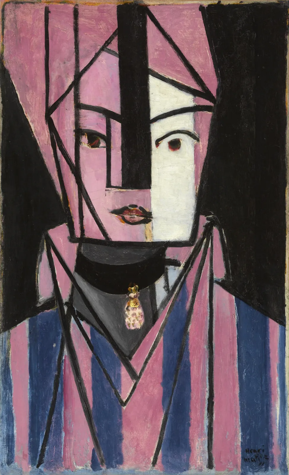 Tête blanche et rose, Henri Matisse