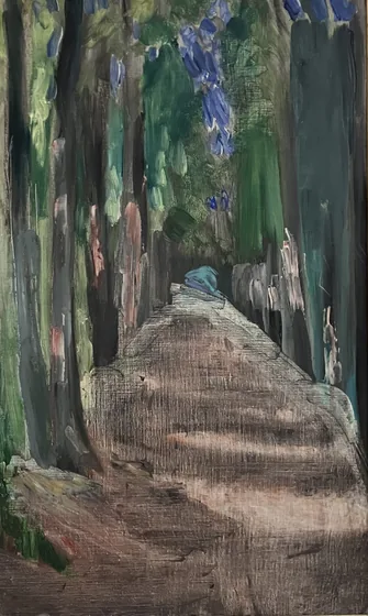 Allée d'arbres dans le bois de Clamart — Henri Matisse