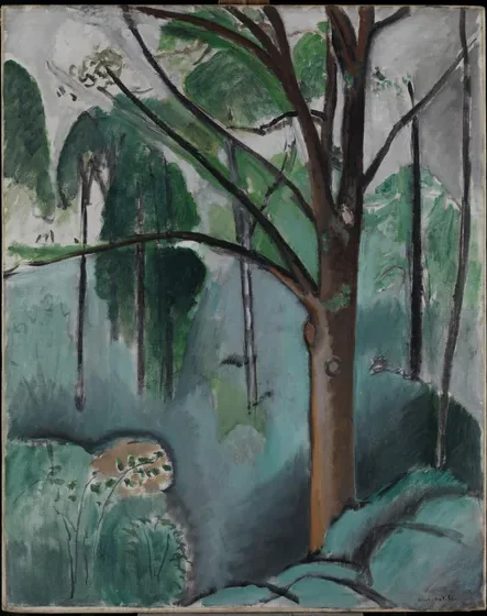 Arbre près de l'étang de Trivaux — Henri Matisse